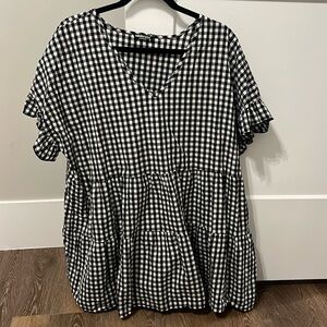 Adorable Women’s Gingham Blouse